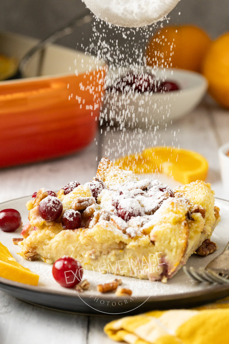 Cranberry Orange Baked French Toast Casserole Recipe (exclusive)