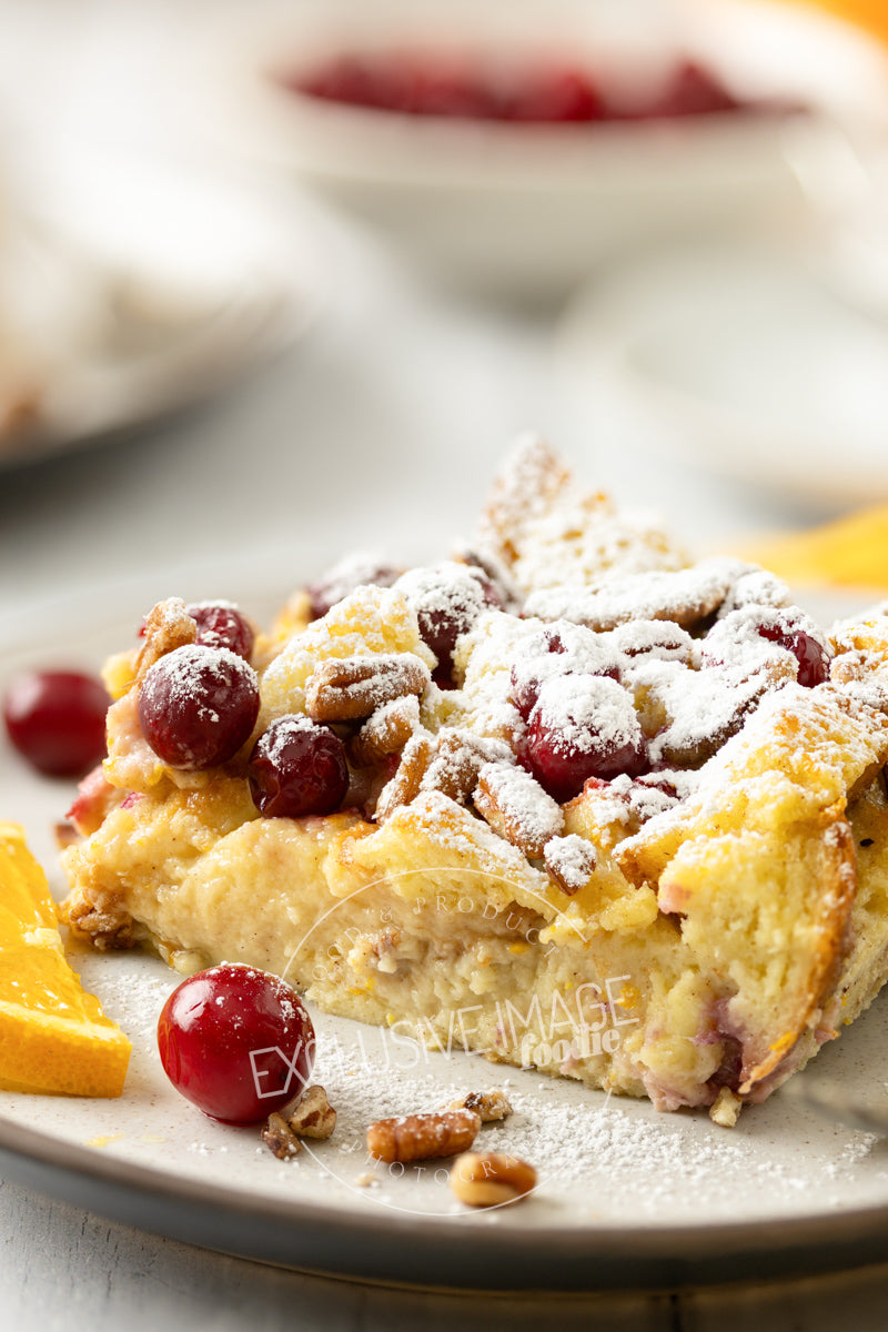 Cranberry Orange Baked French Toast Casserole Recipe (exclusive)