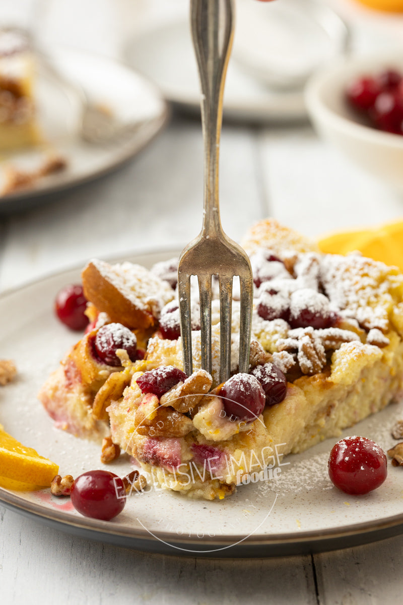 Cranberry Orange Baked French Toast Casserole Recipe (exclusive)
