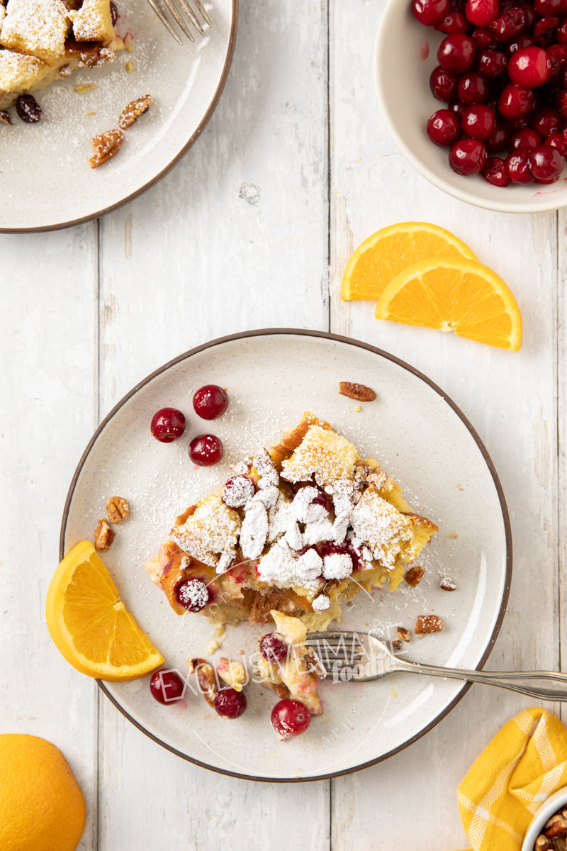 Cranberry Orange Baked French Toast Casserole Recipe (exclusive)