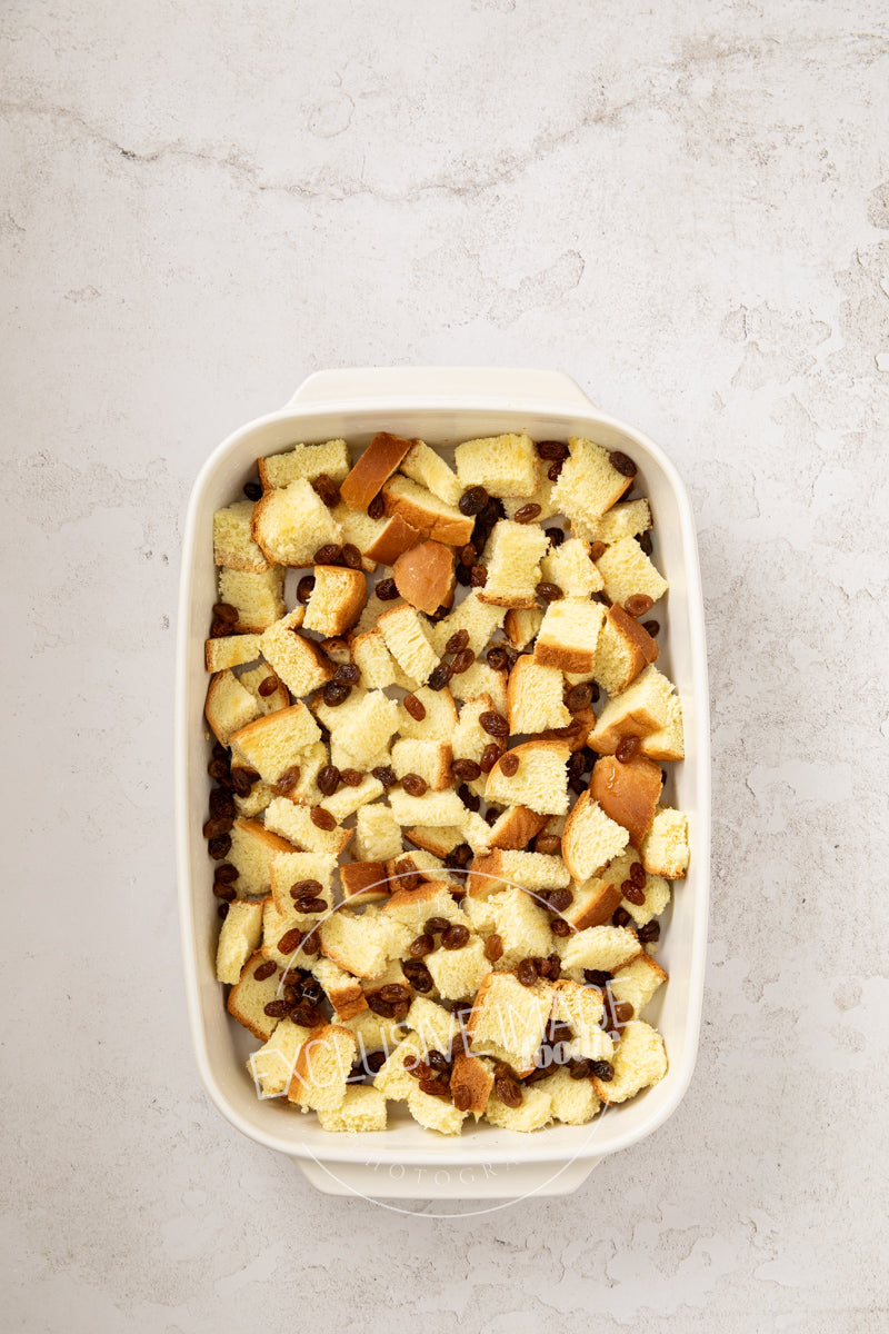 Rum Raisin Bread Pudding Recipe (exclusive)