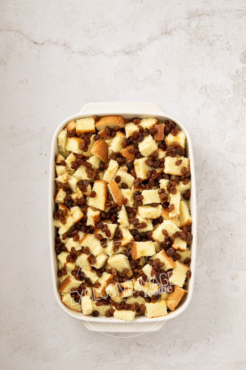 Rum Raisin Bread Pudding Recipe (exclusive)
