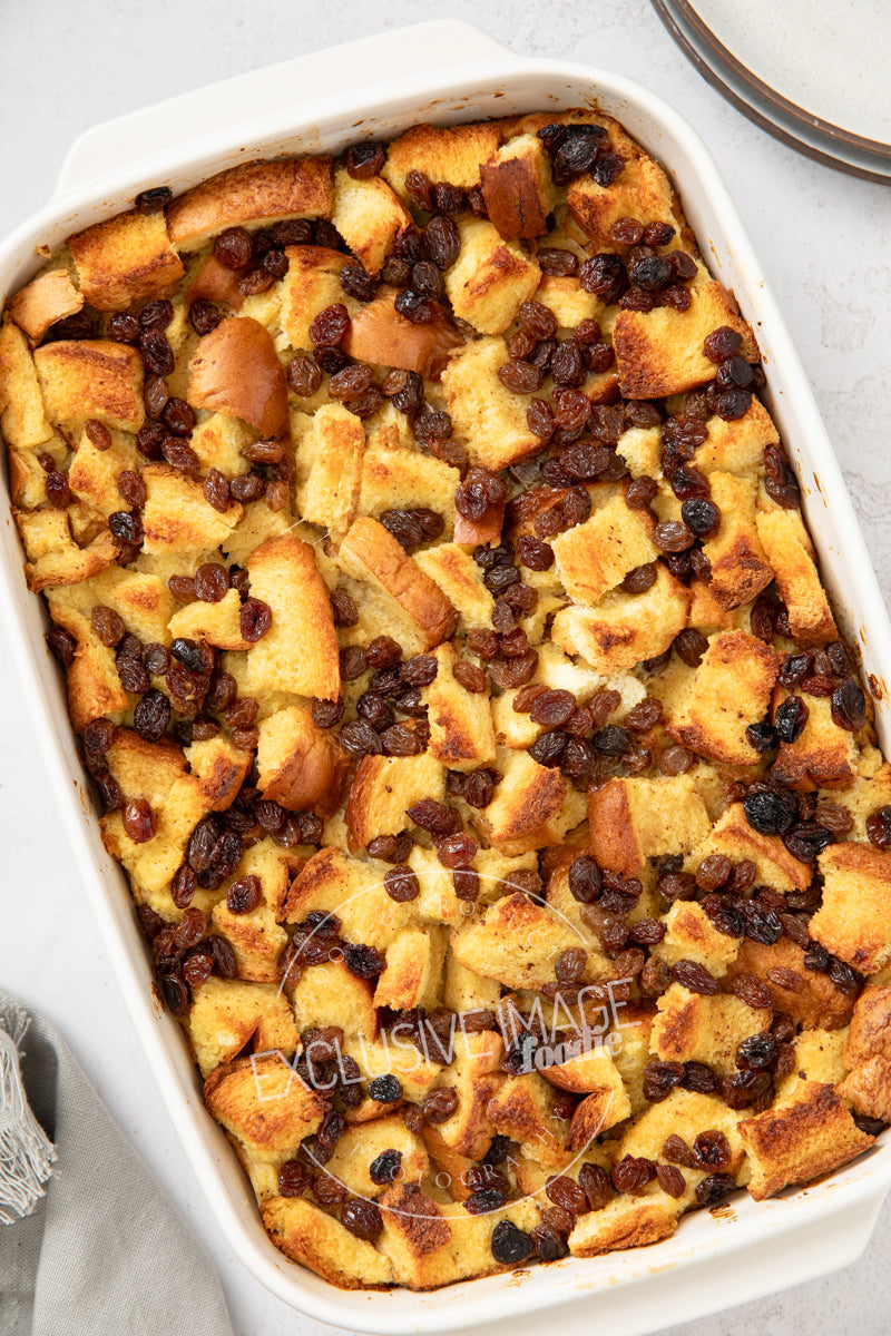 Rum Raisin Bread Pudding Recipe (exclusive)