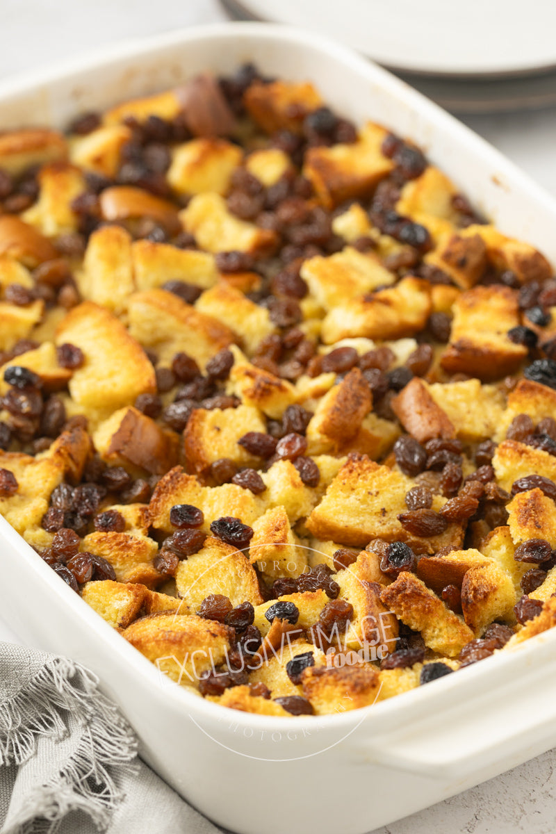 Rum Raisin Bread Pudding Recipe (exclusive)