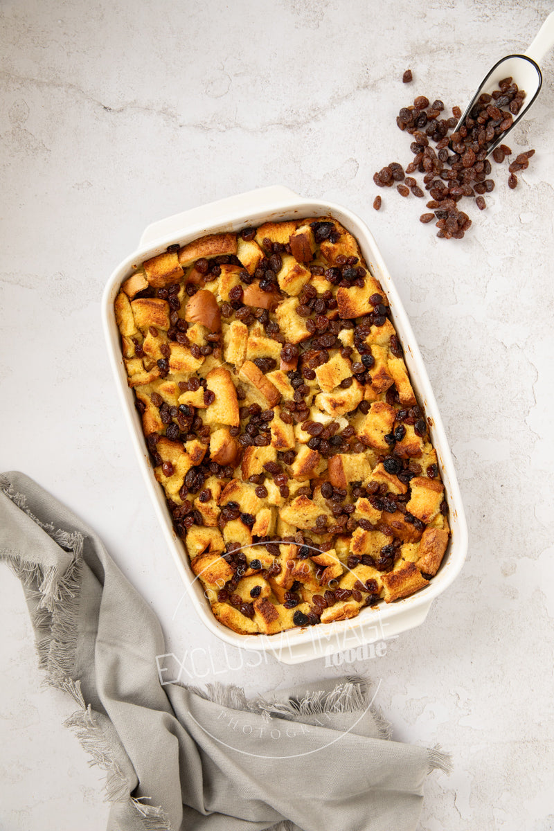 Rum Raisin Bread Pudding Recipe (exclusive)
