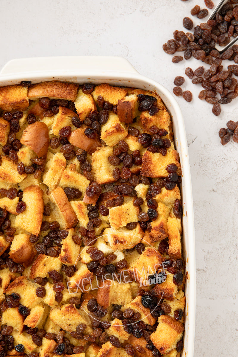 Rum Raisin Bread Pudding Recipe (exclusive)