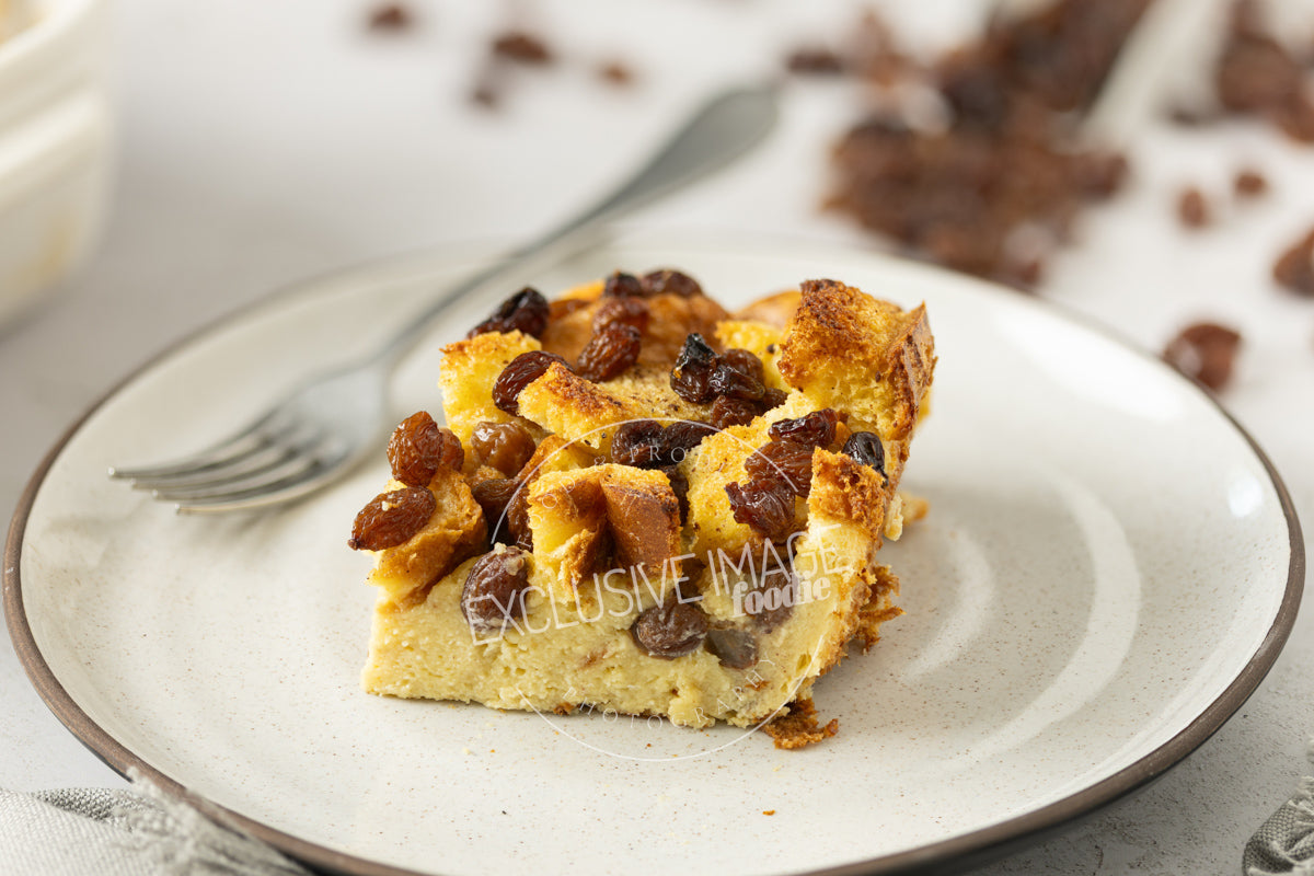 Rum Raisin Bread Pudding Recipe (exclusive)