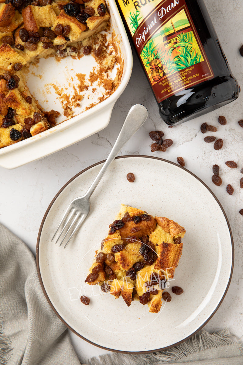 Rum Raisin Bread Pudding Recipe (exclusive)