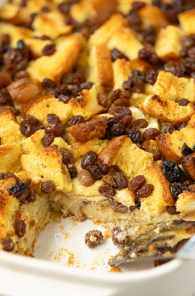 Rum Raisin Bread Pudding Recipe (exclusive)