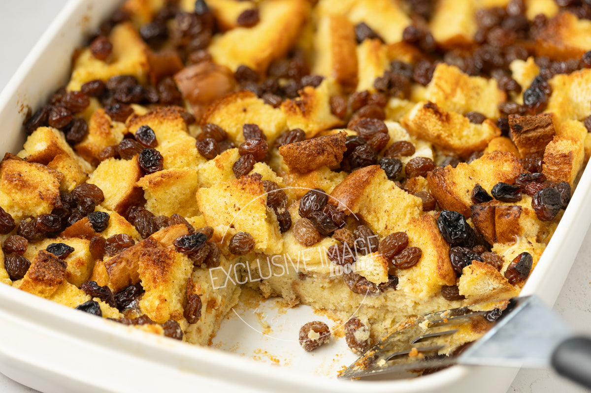 Rum Raisin Bread Pudding Recipe (exclusive)