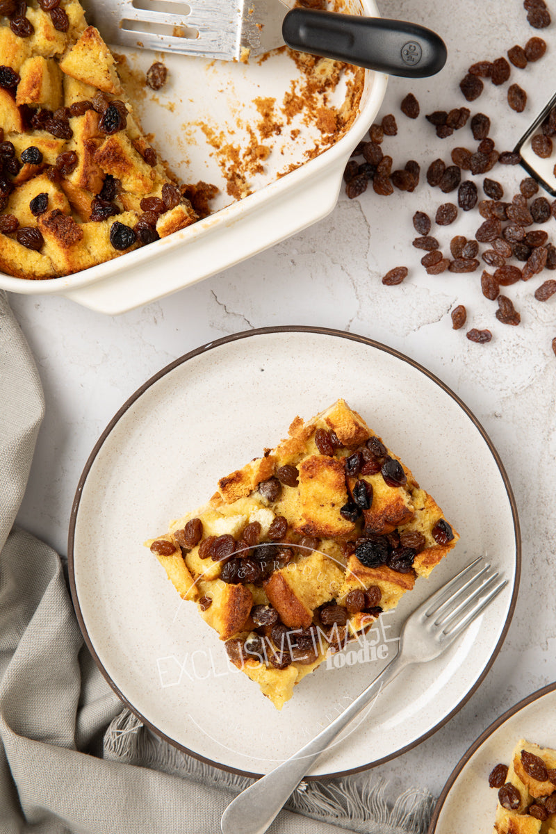 Rum Raisin Bread Pudding Recipe (exclusive)