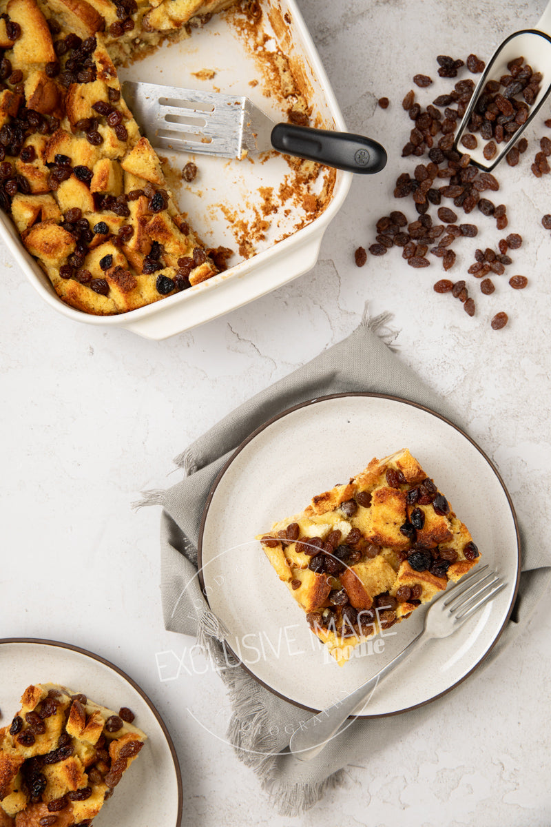 Rum Raisin Bread Pudding Recipe (exclusive)
