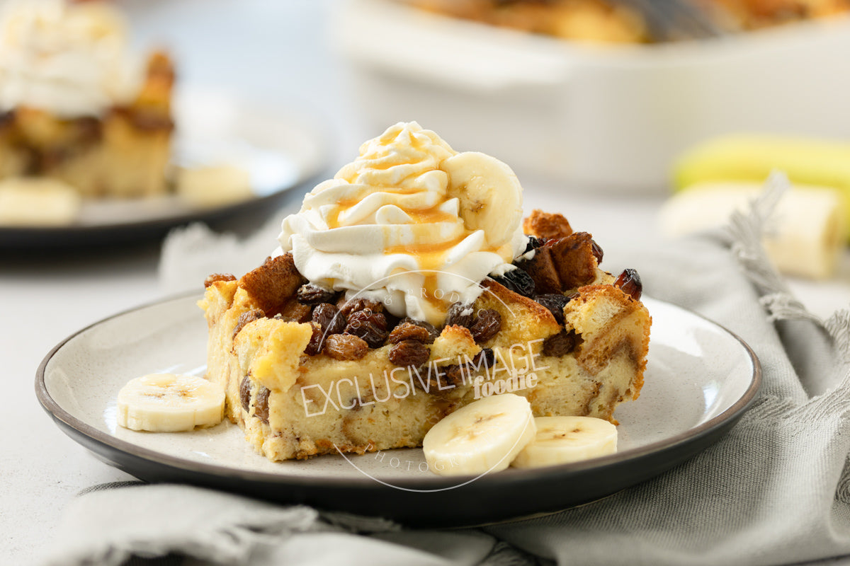 Rum Raisin Bread Pudding Recipe (exclusive)