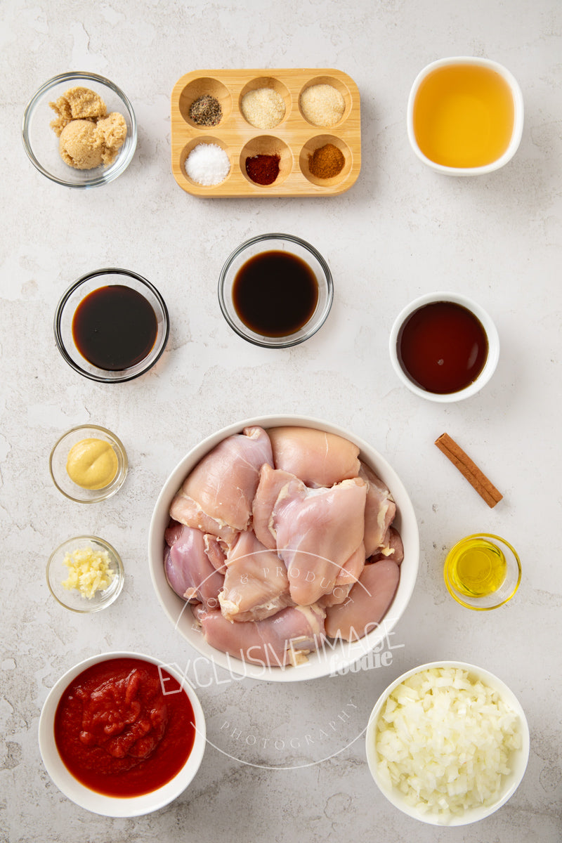Slow Cooker BBQ Chicken Thighs Recipe (exclusive)