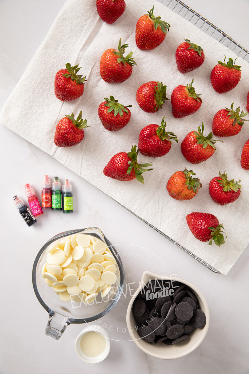 Wicked Themed White Chocolate Covered Strawberries Recipe + VIDEO (exclusive)