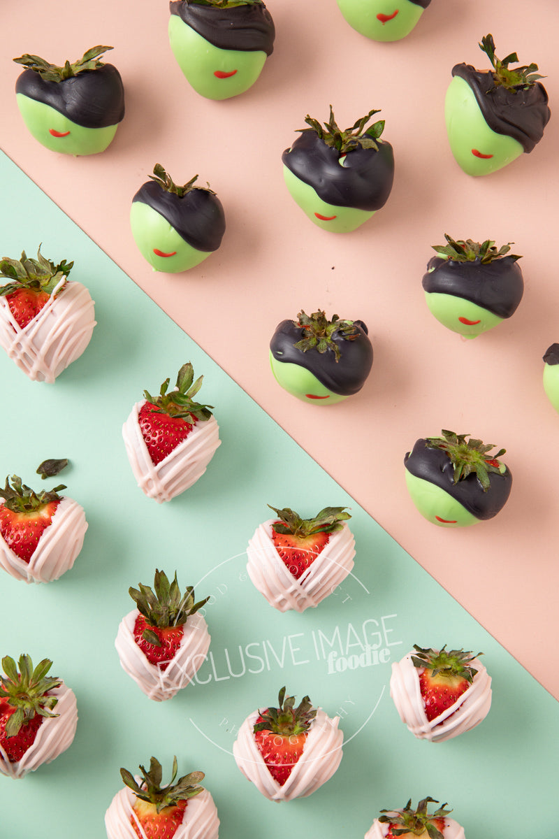 Wicked Themed White Chocolate Covered Strawberries Recipe + VIDEO (exclusive)