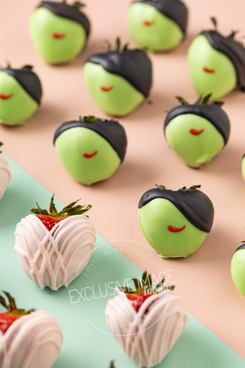 Wicked Themed White Chocolate Covered Strawberries Recipe + VIDEO (exclusive)