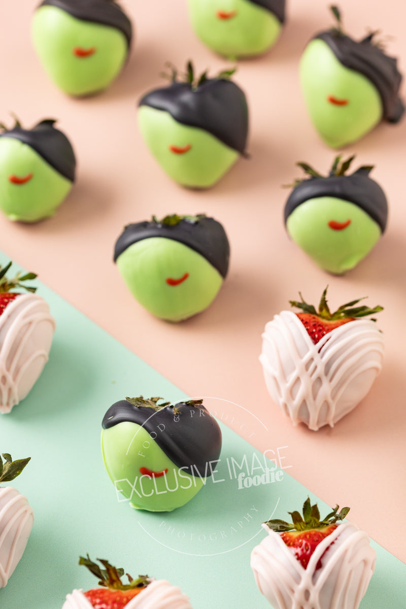 Wicked Themed White Chocolate Covered Strawberries Recipe + VIDEO (exclusive)