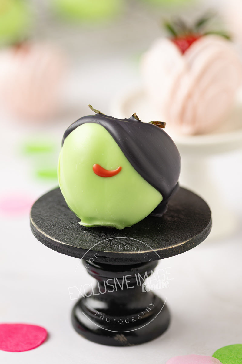 Wicked Themed White Chocolate Covered Strawberries Recipe + VIDEO (exclusive)
