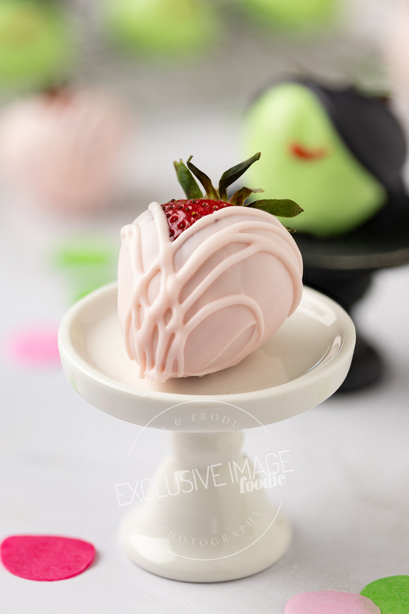 Wicked Themed White Chocolate Covered Strawberries Recipe + VIDEO (exclusive)