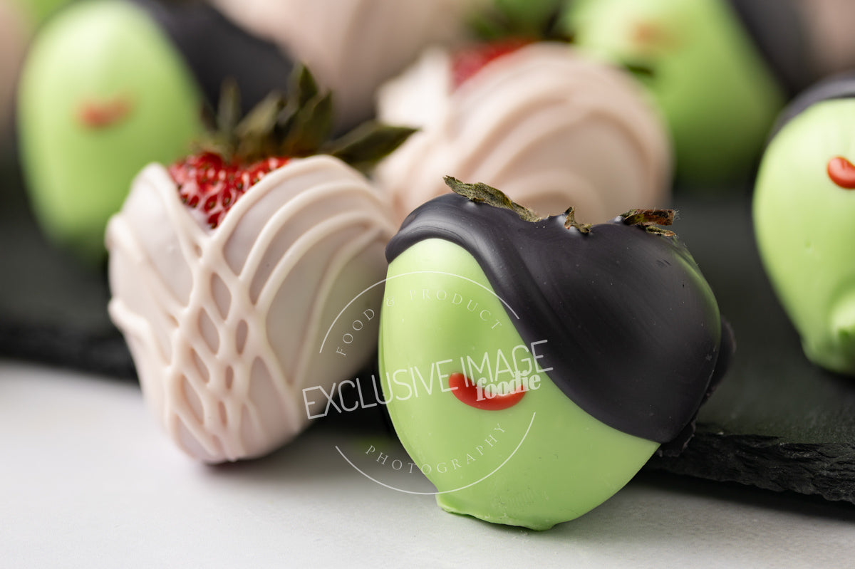 Wicked Themed White Chocolate Covered Strawberries Recipe + VIDEO (exclusive)