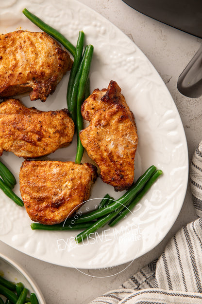 Air Fryer Pork Chops Recipe (exclusive + VIDEO)