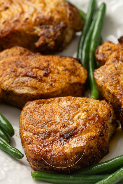 Air Fryer Pork Chops Recipe (exclusive + VIDEO)