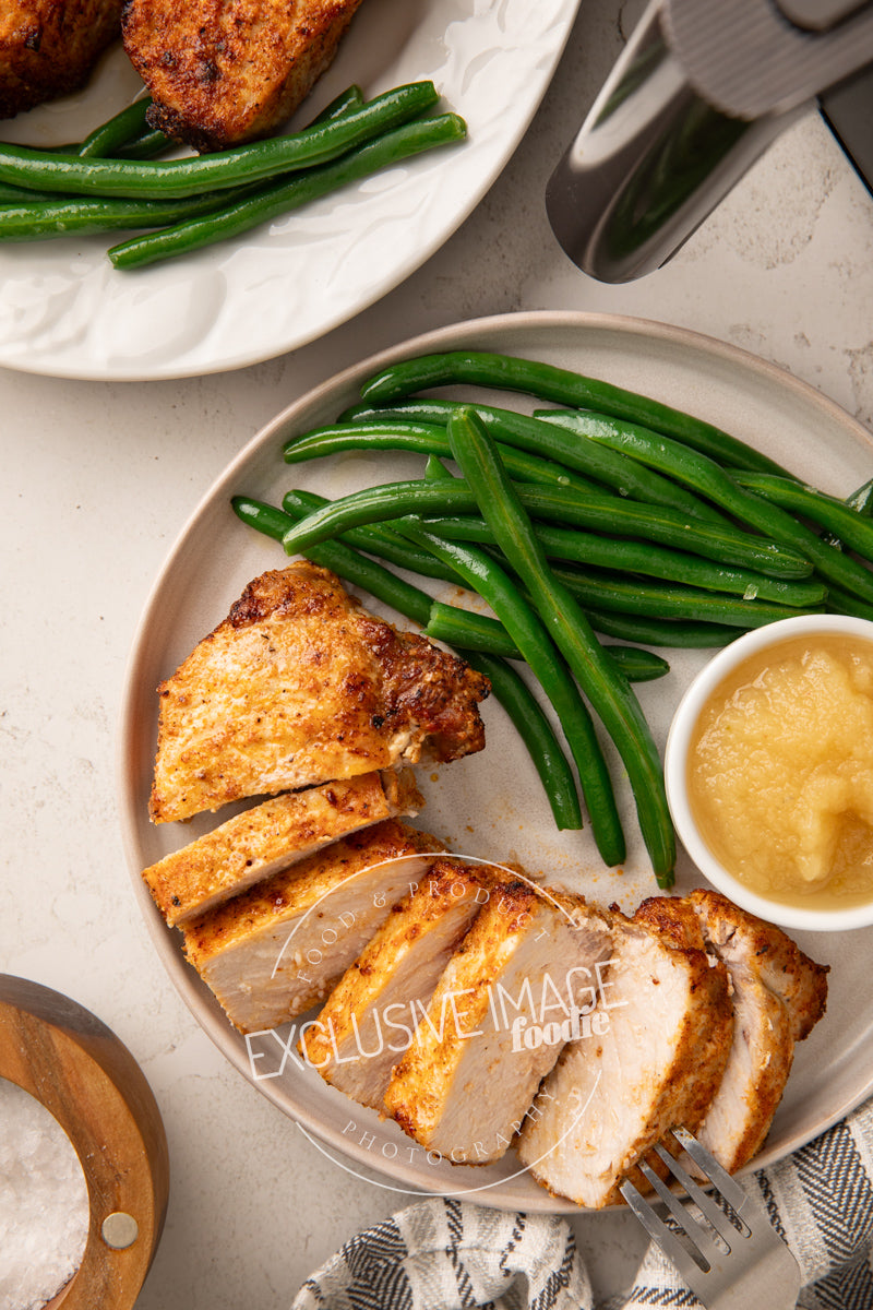 Air Fryer Pork Chops Recipe (exclusive + VIDEO)