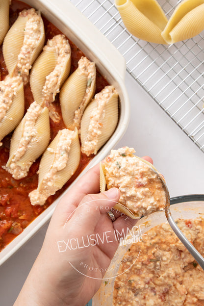 Beef Stuffed Shells with Cottage Cheese Recipe (exclusive)