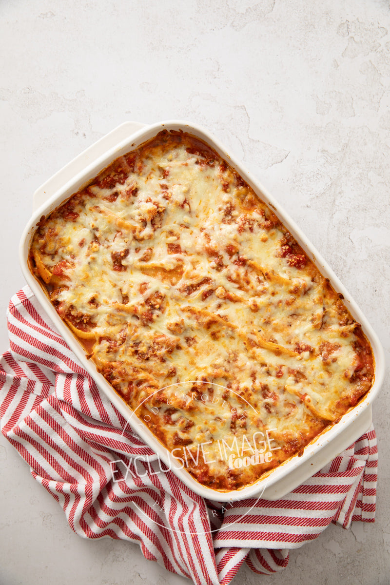 Beef Stuffed Shells with Cottage Cheese Recipe (exclusive)