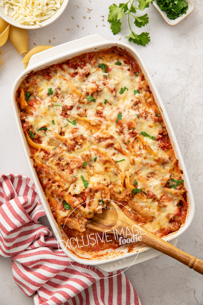 Beef Stuffed Shells with Cottage Cheese Recipe (exclusive)