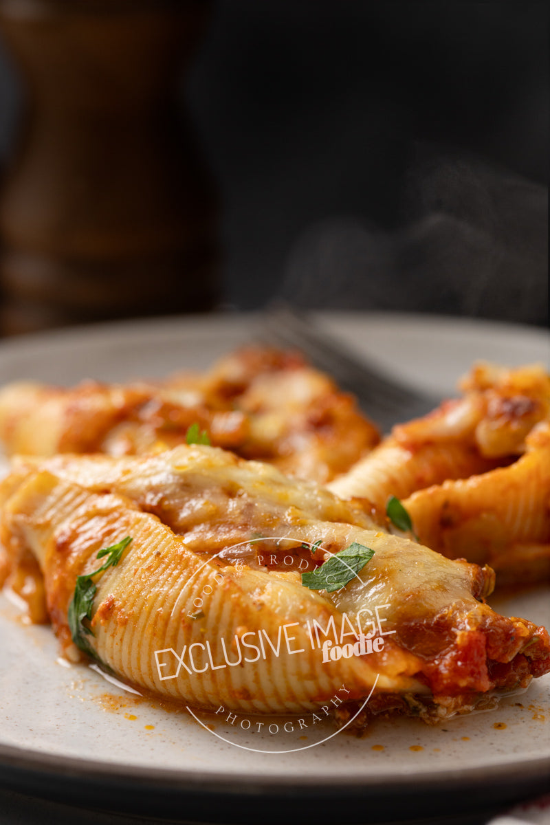 Beef Stuffed Shells with Cottage Cheese Recipe (exclusive)