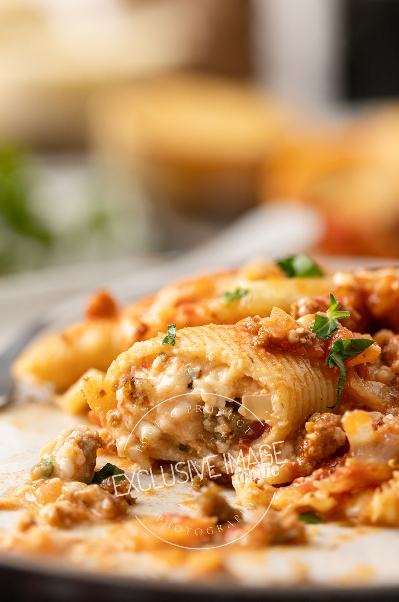 Beef Stuffed Shells with Cottage Cheese Recipe (exclusive)