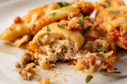 Beef Stuffed Shells with Cottage Cheese Recipe (exclusive)