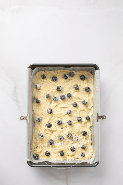 Blueberry Coffee Cake with Lemon Glaze Recipe (exclusive)