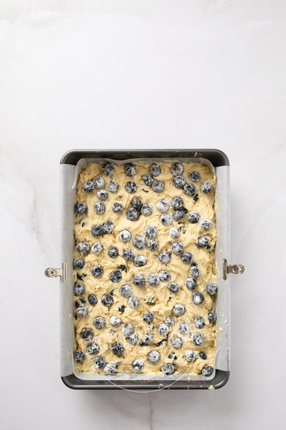 Blueberry Coffee Cake with Lemon Glaze Recipe (exclusive)