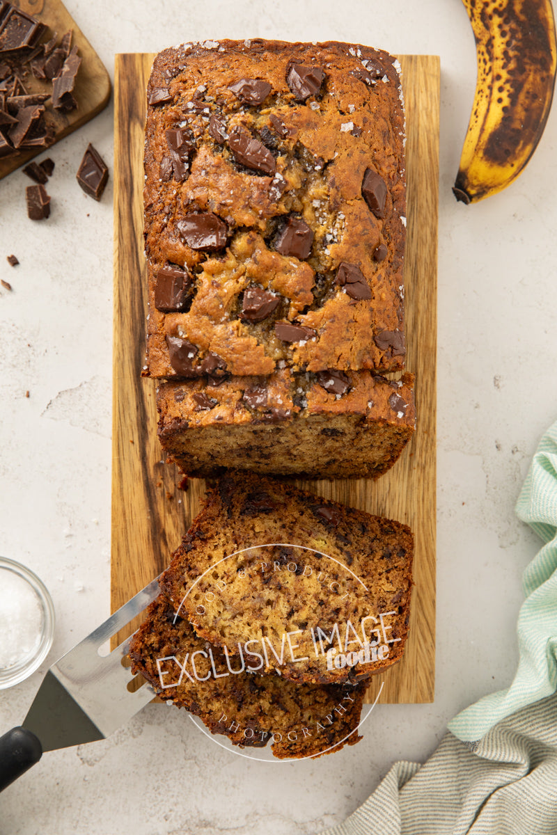 Brown Butter Chocolate Chunk Banana Bread Recipe (exclusive)
