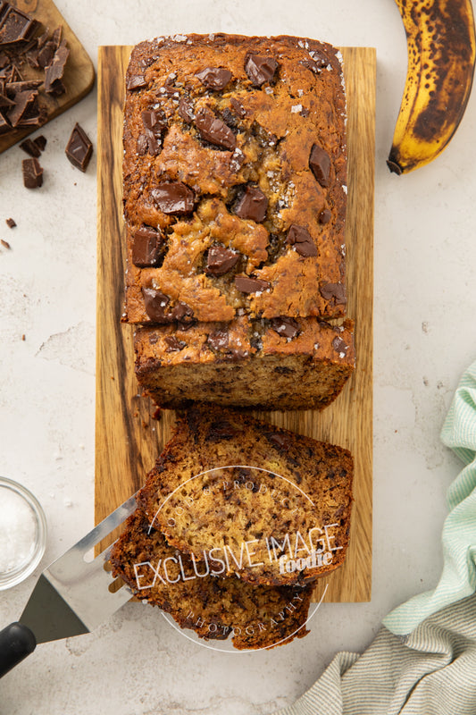 Brown Butter Chocolate Chunk Banana Bread Recipe (exclusive)