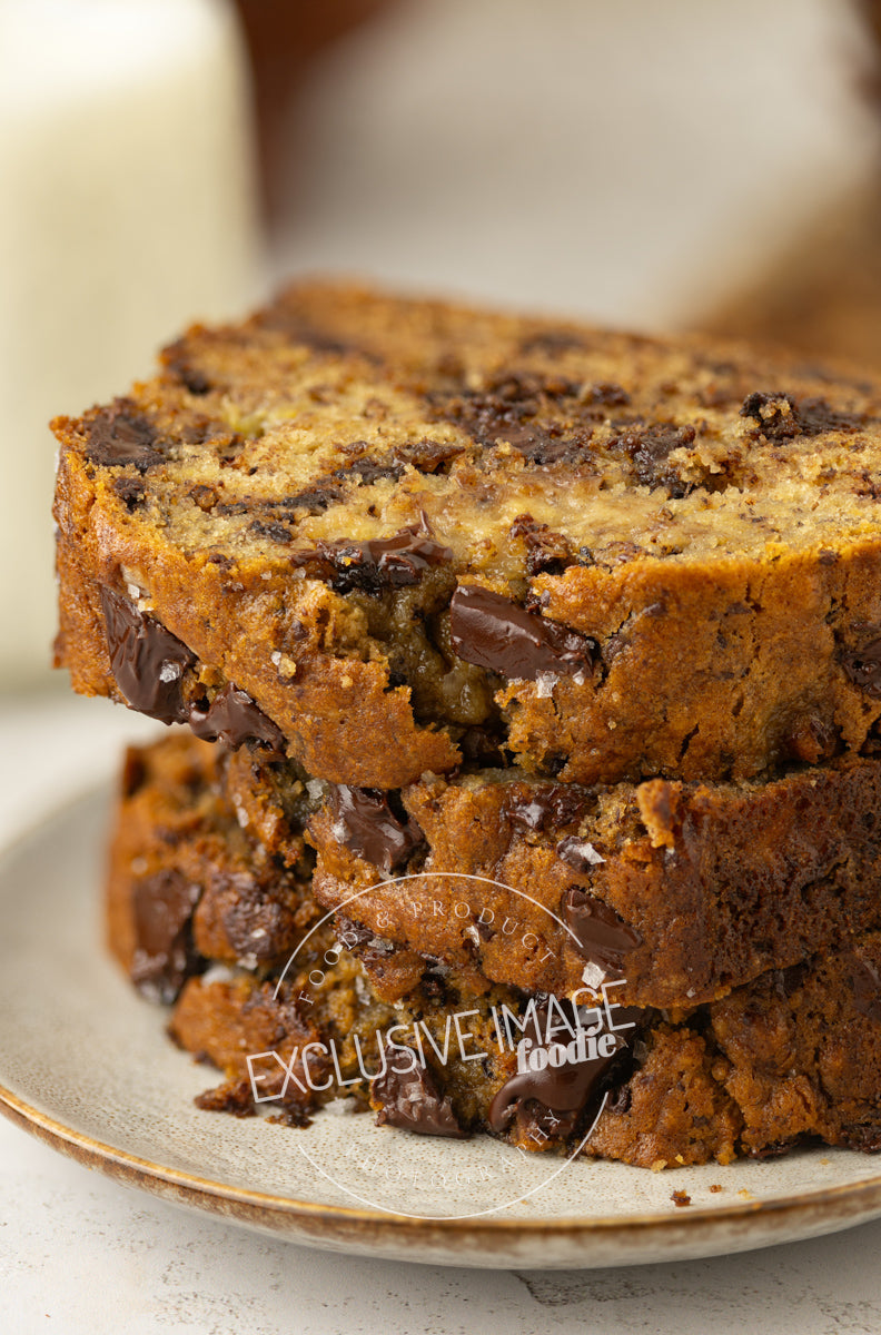 Brown Butter Chocolate Chunk Banana Bread Recipe (exclusive)