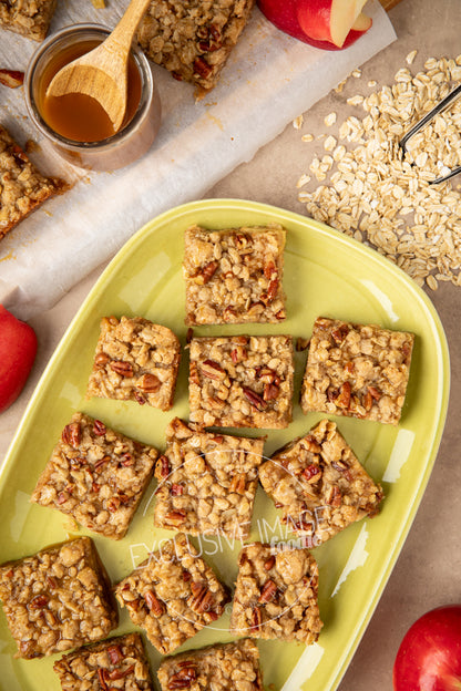 Oatmeal Apple Bars with Toasted Pecans Recipe (exclusive)