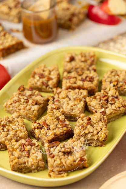 Oatmeal Apple Bars with Toasted Pecans Recipe (exclusive)