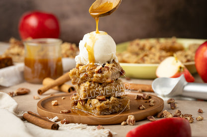 Oatmeal Apple Bars with Toasted Pecans Recipe (exclusive)