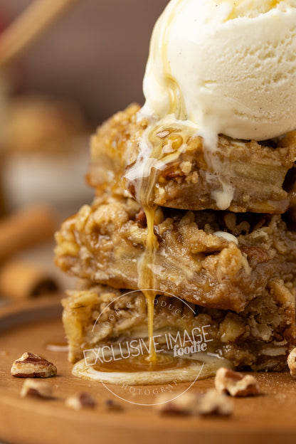 Oatmeal Apple Bars with Toasted Pecans Recipe (exclusive)