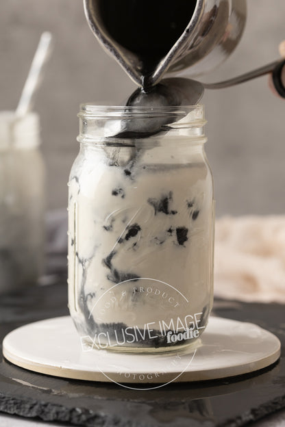 Charcoal Iced “Latte” Recipe, Photos, & Video (Exclusive)
