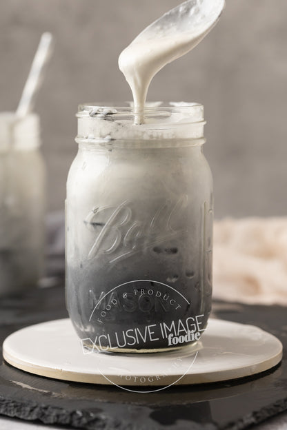 Charcoal Iced “Latte” Recipe, Photos, & Video (Exclusive)