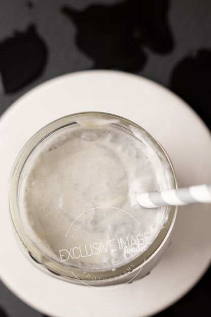 Charcoal Iced “Latte” Recipe, Photos, & Video (Exclusive)
