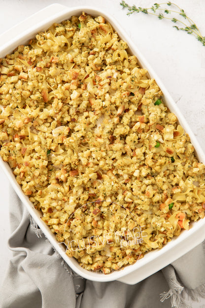 Chicken Noodle Casserole with Stuffing Recipe (exclusive)