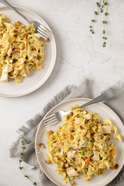 Chicken Noodle Casserole with Stuffing Recipe (exclusive)
