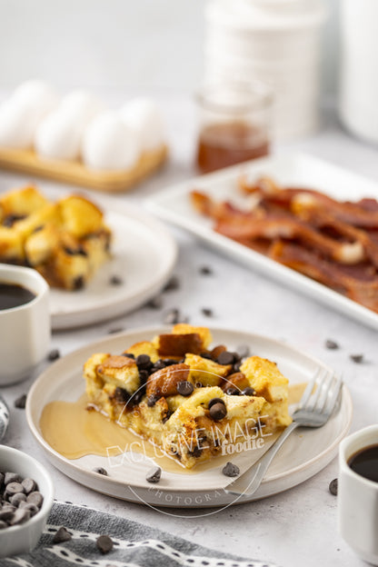 Chocolate Chip Baked French Toast Casserole Recipe (exclusive)
