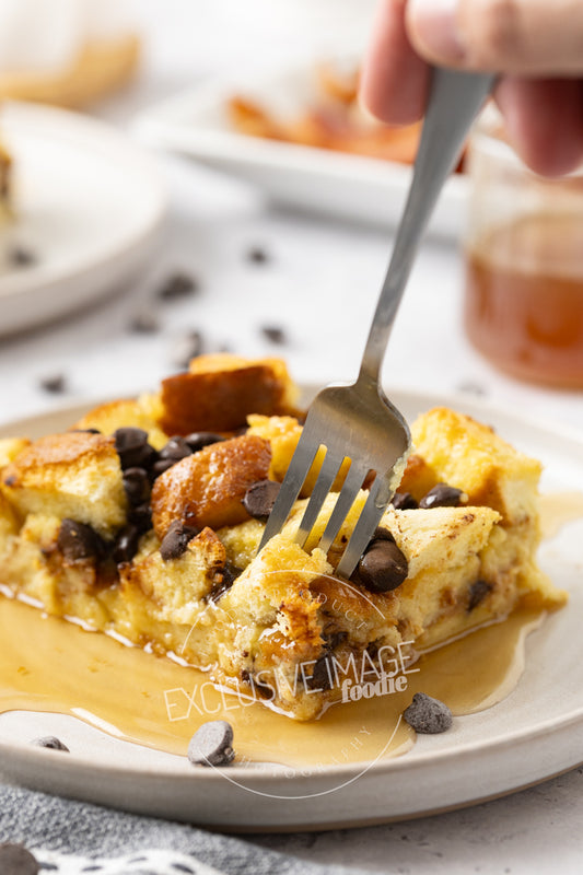 Chocolate Chip Baked French Toast Casserole Recipe (exclusive)